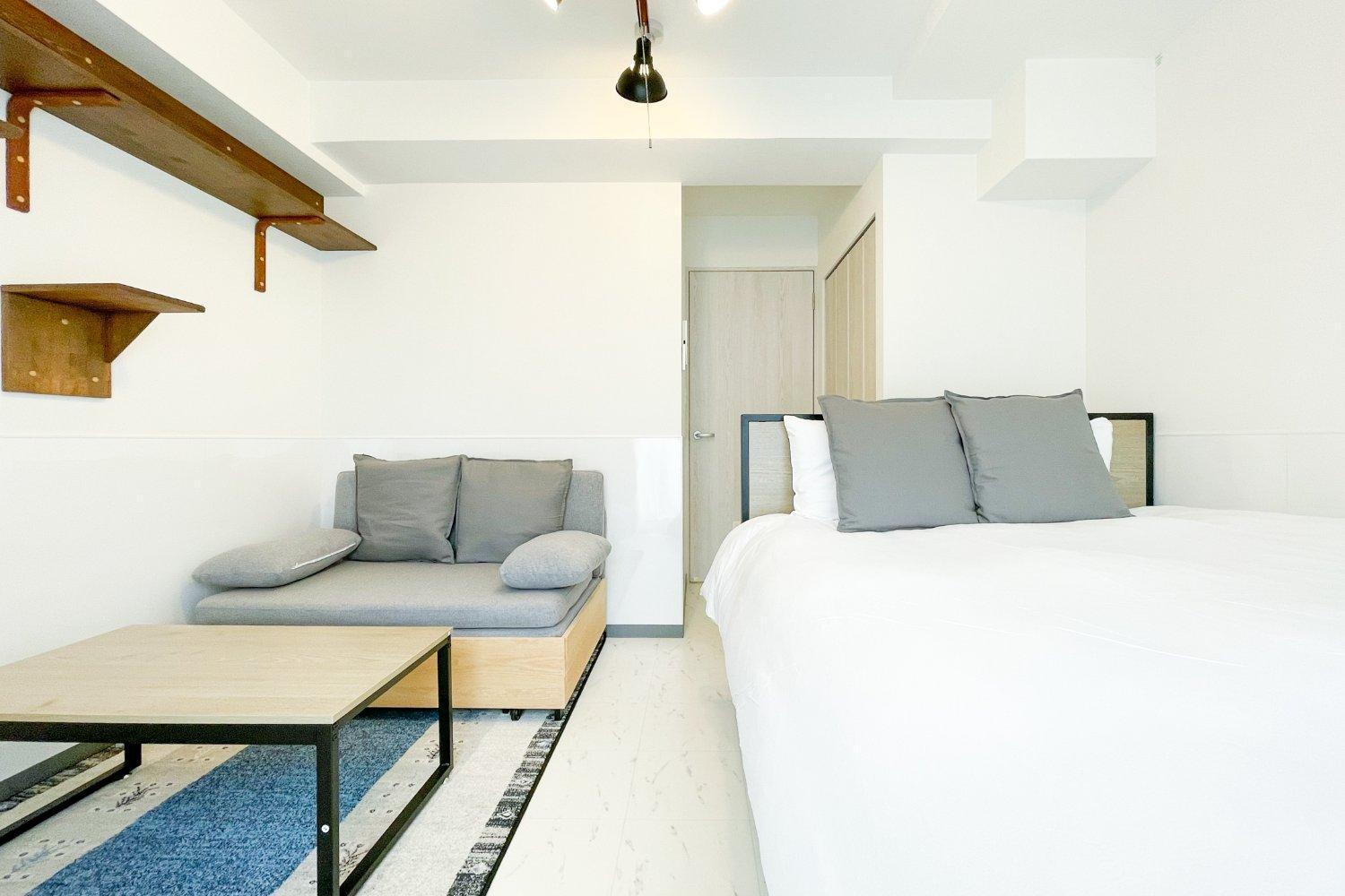 Blue Shimanouchi Apartment Osaka Room photo